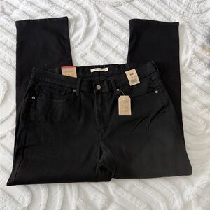 Levi's Classic Straight Black Jeans